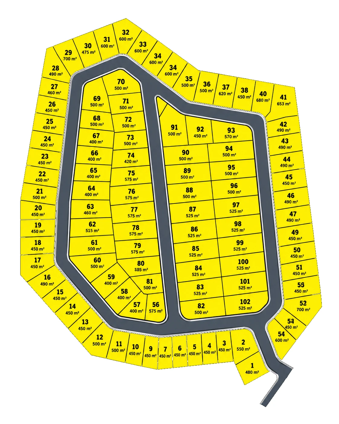 SLG 04 lot layout plan