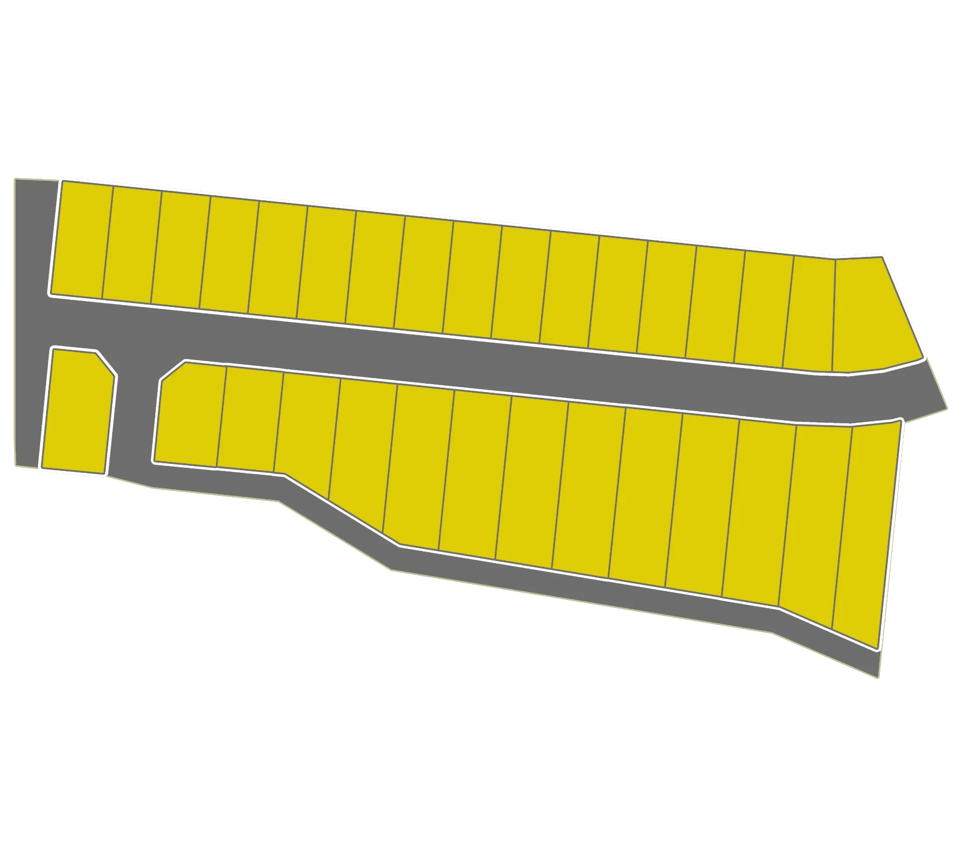 Stage 19 lot layout plan