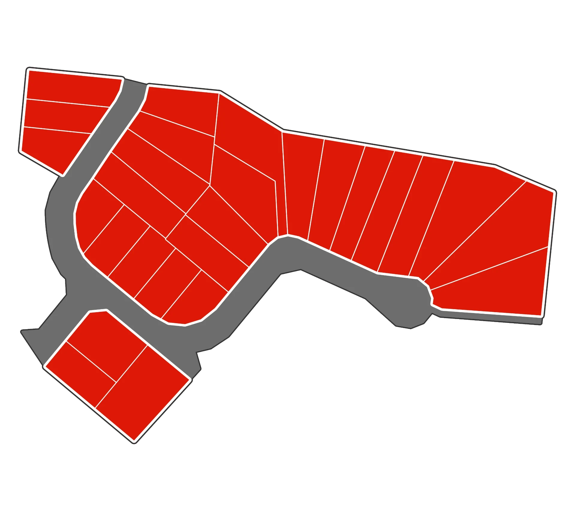 Stage 17 lot layout plan