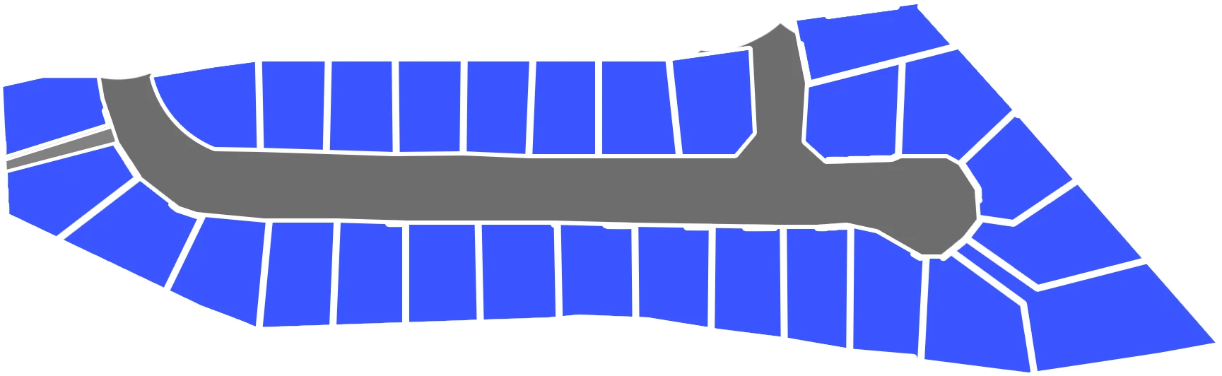 Stage 61 lot layout plan