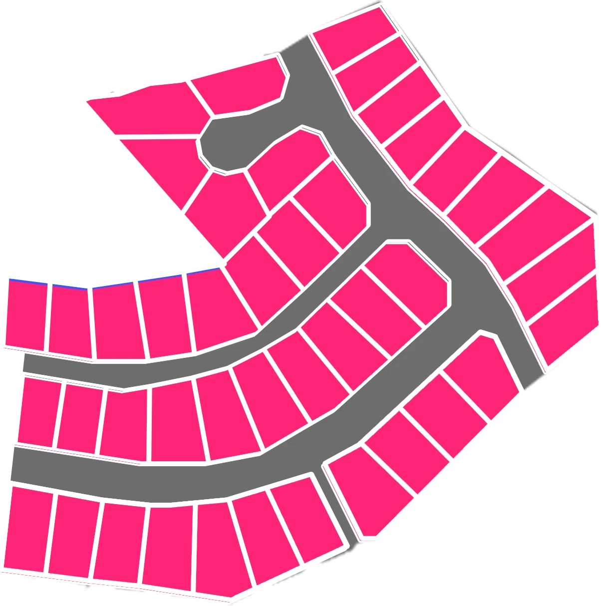 Stage 15 lot layout plan