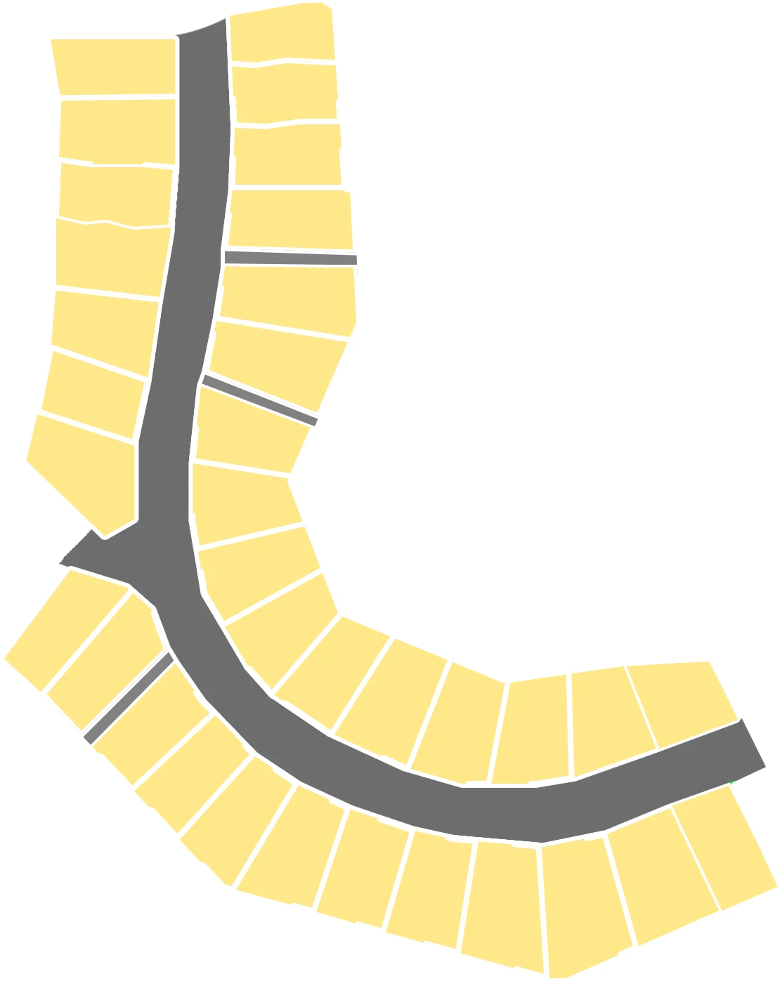 Stage 59 lot layout plan
