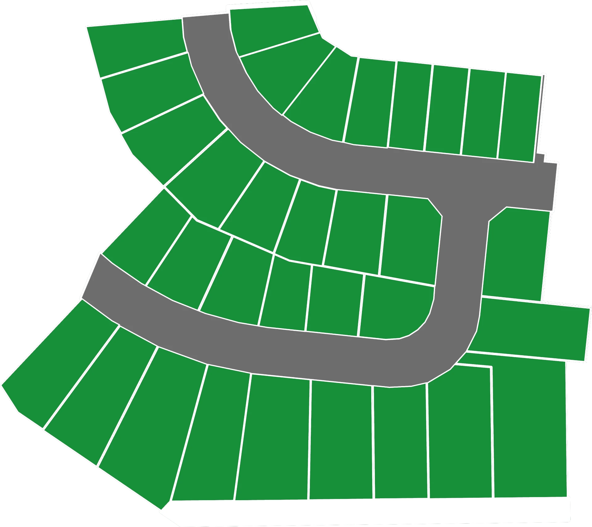 Stage 11 lot layout plan